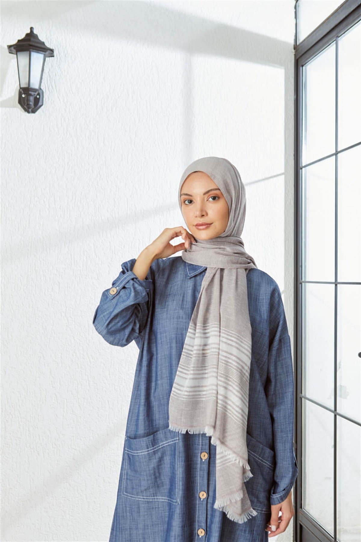KATRİN ŞAL 7995-MÜRDÜM KÜFÜ