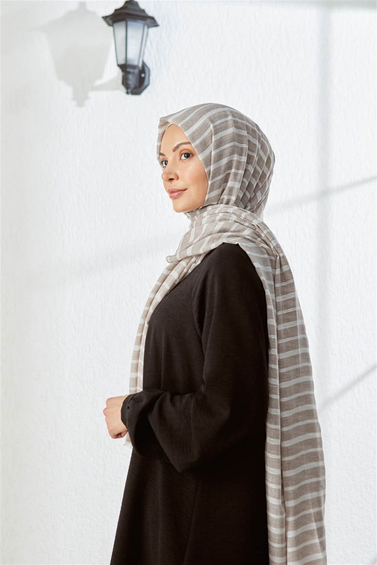KATRİN ŞAL 7996-SÜTLÜ KAHVE