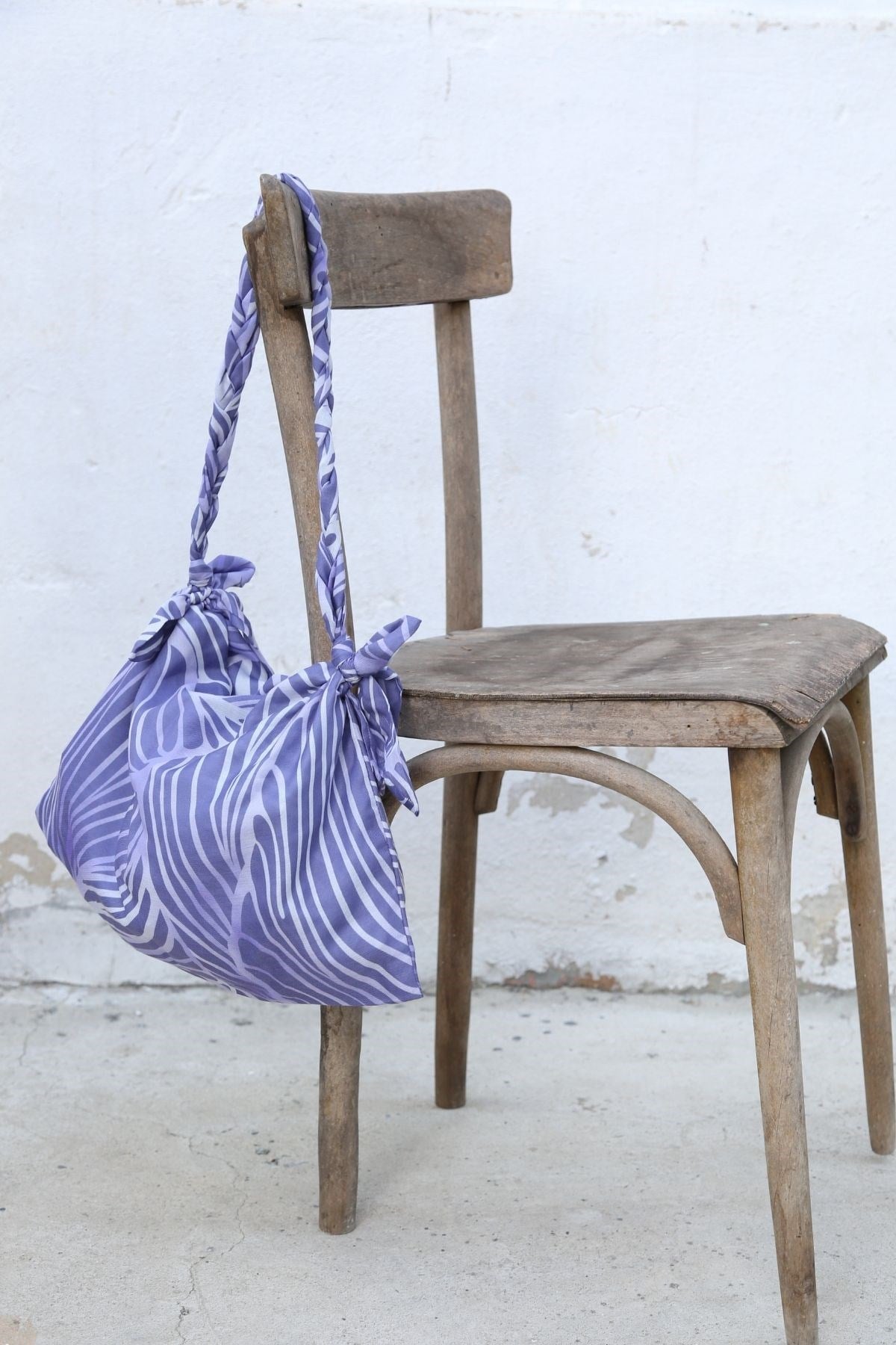 KNIT HANDLE SCARFBAG-MOR-2