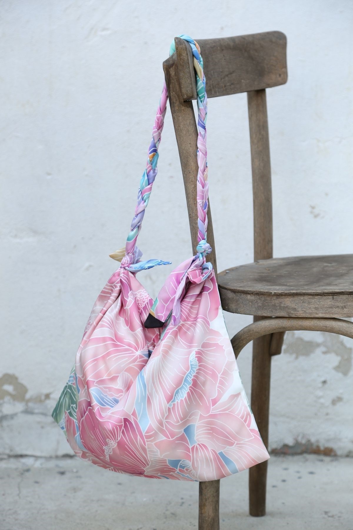 KNIT HANDLE SCARFBAG-PDR-MVİ