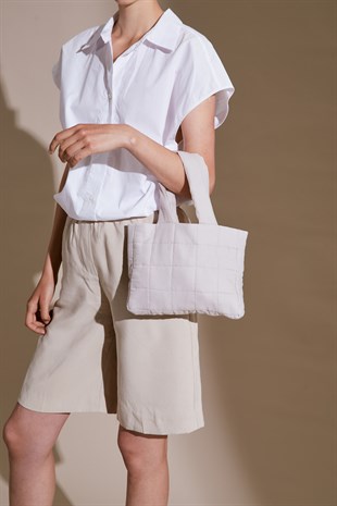 COMFY SCARFBAG-TAŞ RENGİ-2