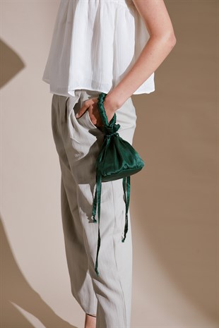 ELEGANT SCARFBAG-ZÜMRÜT