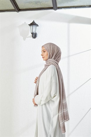 KATRİN ŞAL 7995-BORDO-2