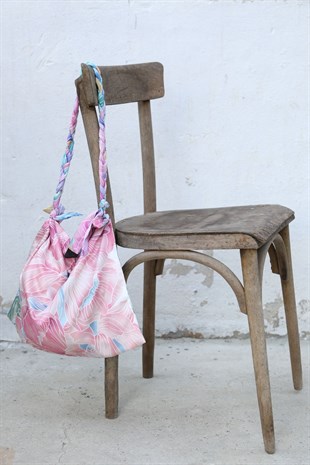 KNIT HANDLE SCARFBAG-PDR-MVİ