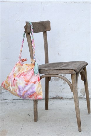 KNIT HANDLE SCARFBAG-SRI-TRNC