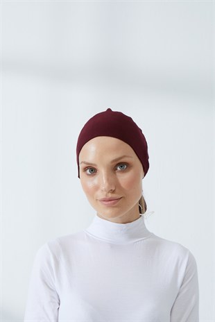 LİKRALI PENYE BONE-BORDO-2
