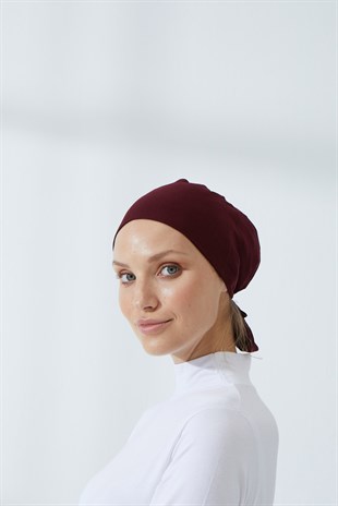 LİKRALI PENYE BONE-BORDO-2