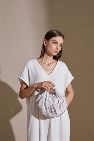 MINI SCARFBAG-KREM