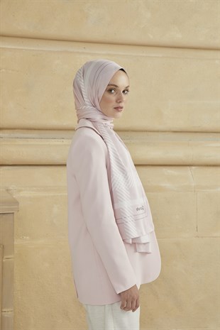 SHANTUQ TWILL ŞAL CLASSY DESEN-PEMBE-2