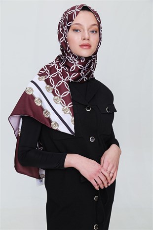 SHANTUQ TWİLL ŞAL HALKA DESEN-BRD-İ.KRM