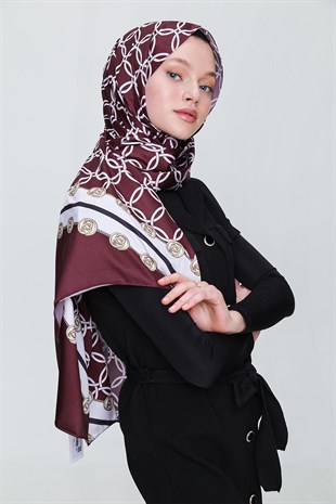 SHANTUQ TWİLL ŞAL HALKA DESEN-BRD-İ.KRM