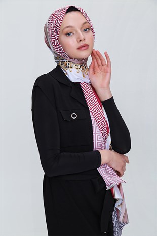 SHANTUQ TWİLL ŞAL ZİNCİR DESEN-K.BYZ-BRD