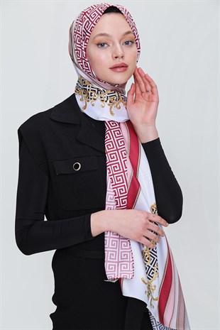 SHANTUQ TWİLL ŞAL ZİNCİR DESEN-K.BYZ-BRD