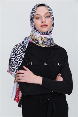 SHANTUQ TWİLL ŞAL ZİNCİR DESEN-K.BYZ-SYH