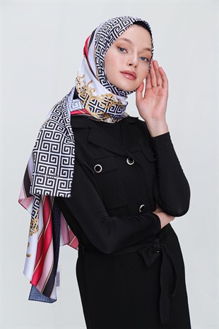 SHANTUQ TWİLL ŞAL ZİNCİR DESEN-K.BYZ-SYH