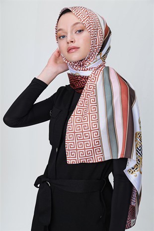 SHANTUQ TWİLL ŞAL ZİNCİR DESEN-TRÇN-K.BYZ