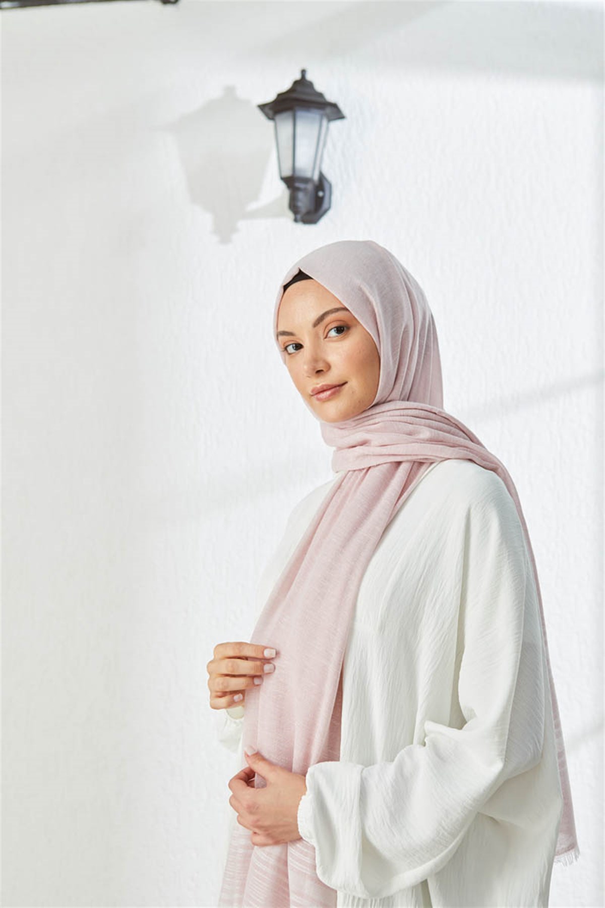 KATRİN ŞAL 7995-PEMBE-2