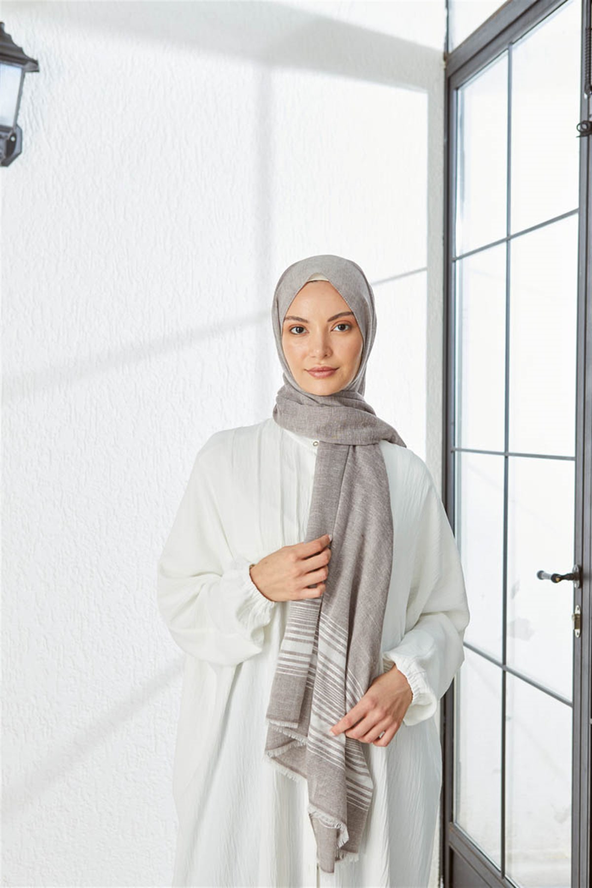 KATRİN ŞAL 7995-VİZON-2