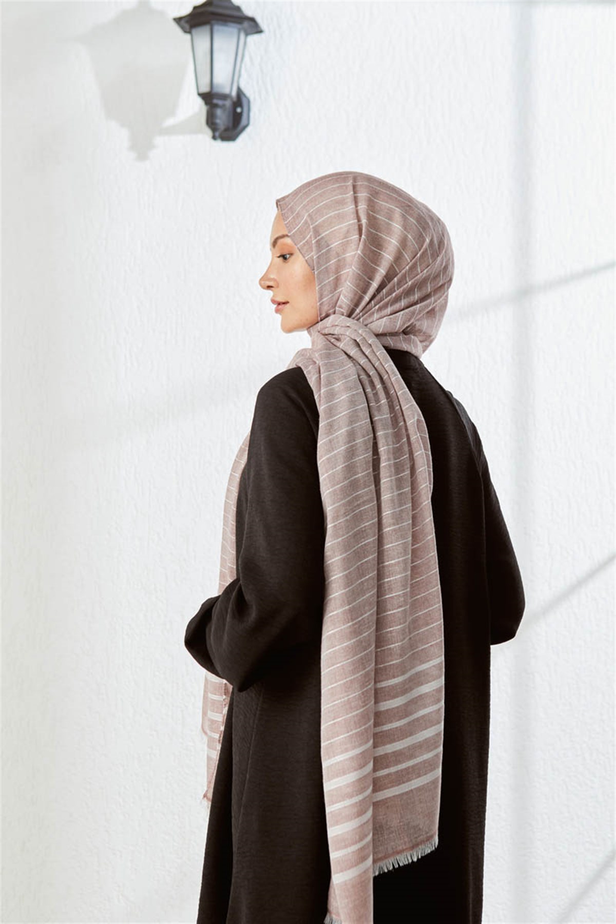 KATRİN ŞAL 7997-BORDO-2