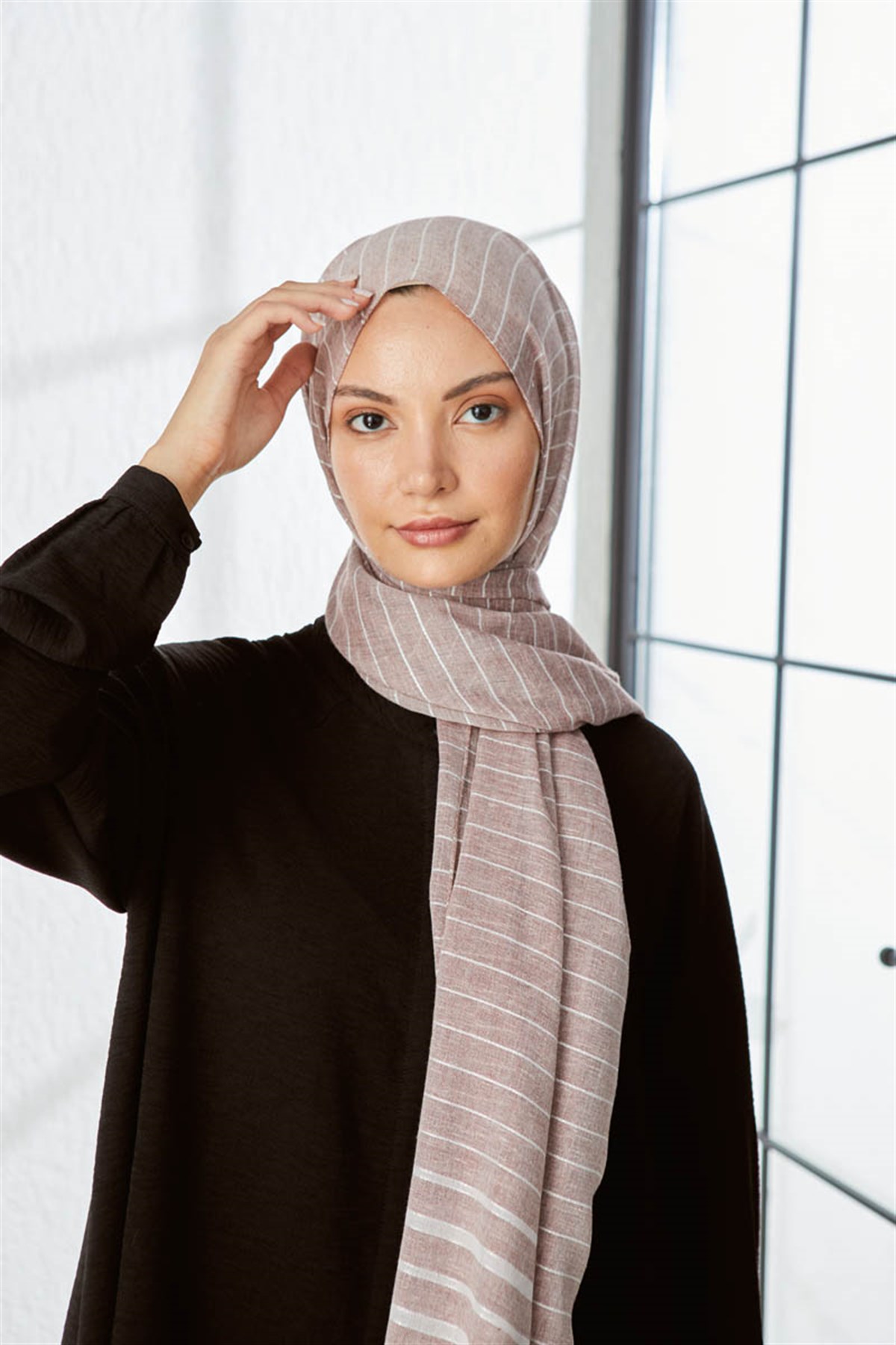 KATRİN ŞAL 7997-KIRMIZI