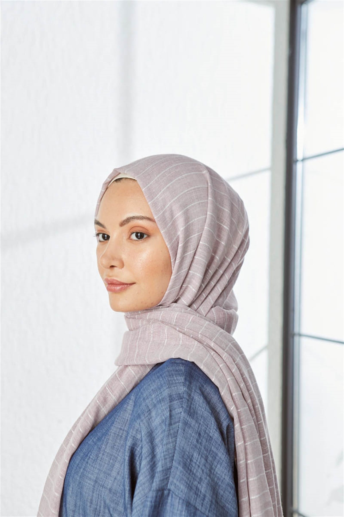 KATRİN ŞAL 7997-PEMBE-2