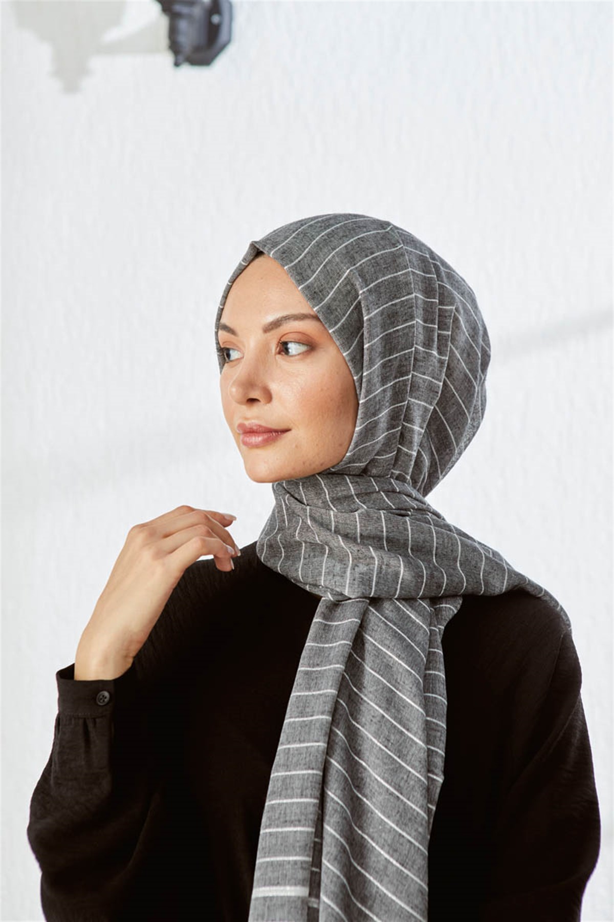 KATRİN ŞAL 7997-SİYAH