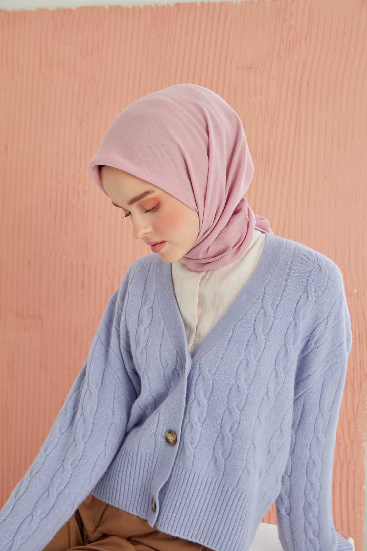 PANO PAMUK EŞARP-PEMBE-2