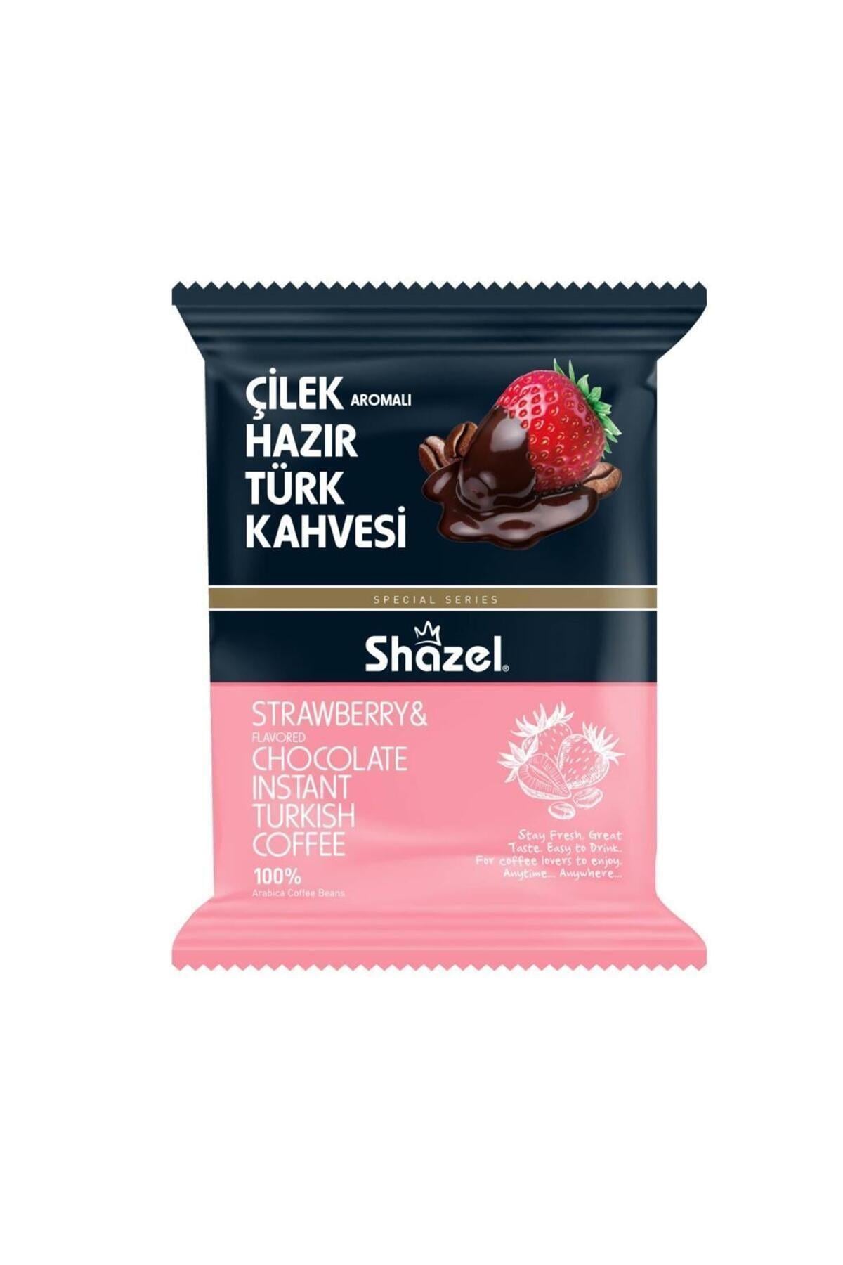 Çilekli Hazır Türk Kahvesi 100 G X 6 Adet (AROMALI)
