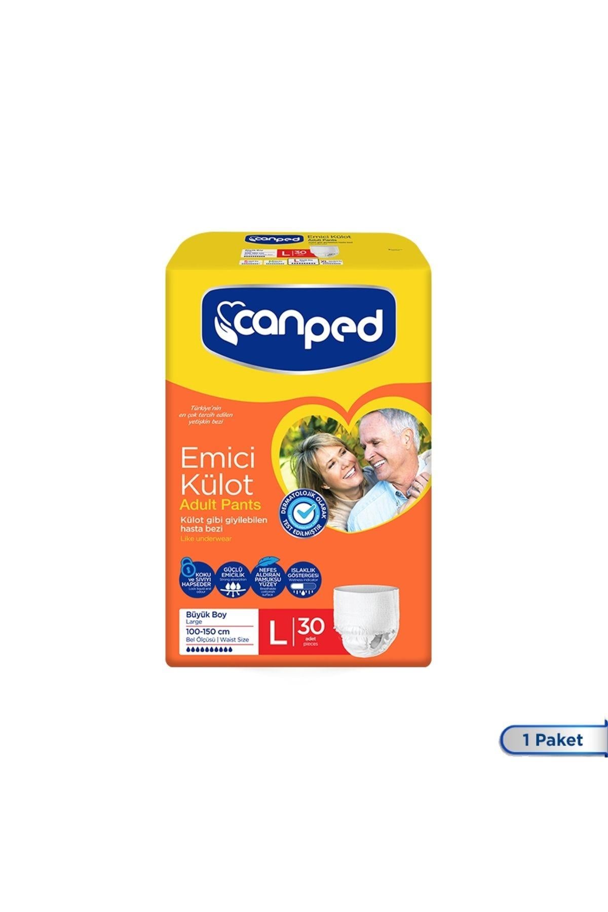 Emici Külot Büyük Boy Large 30 Adet