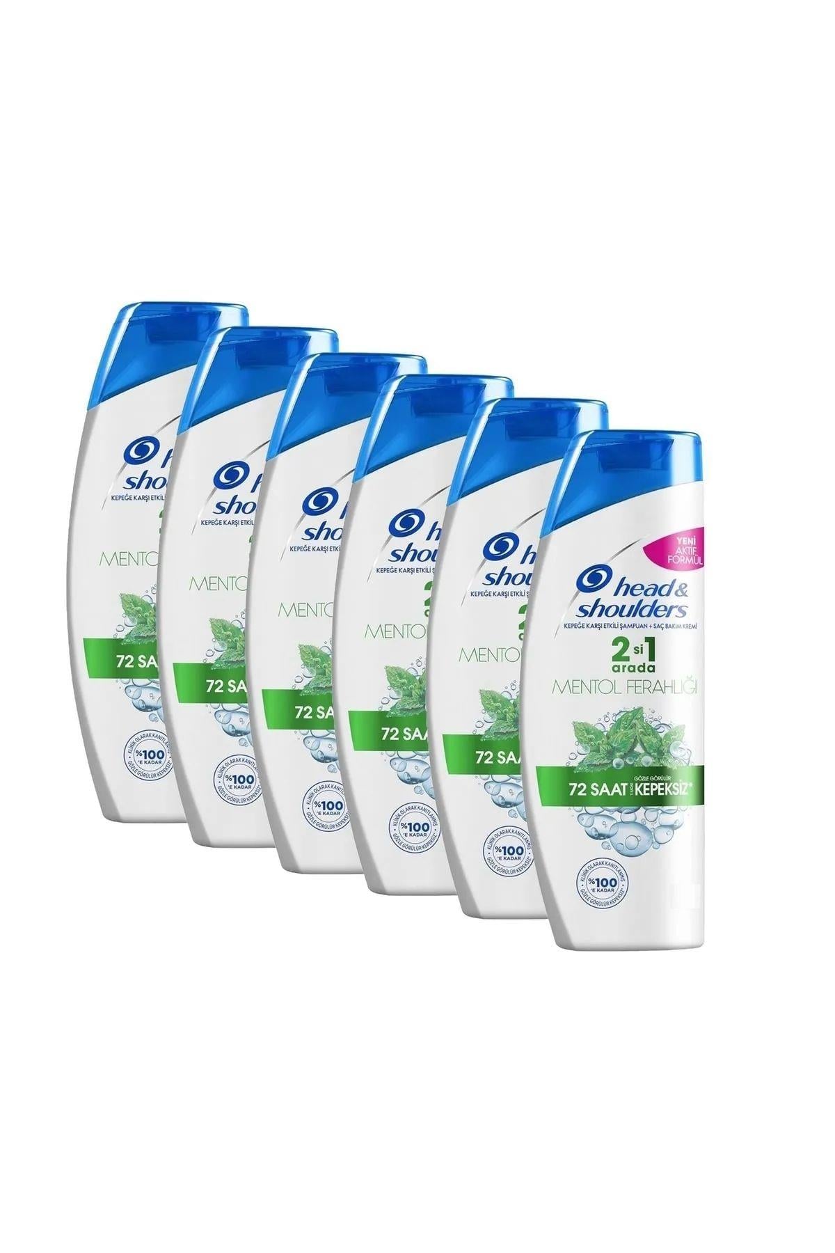 Head & Shoulders 625 Ml 2-1 Mentol Ferahlığı X 6 Adet