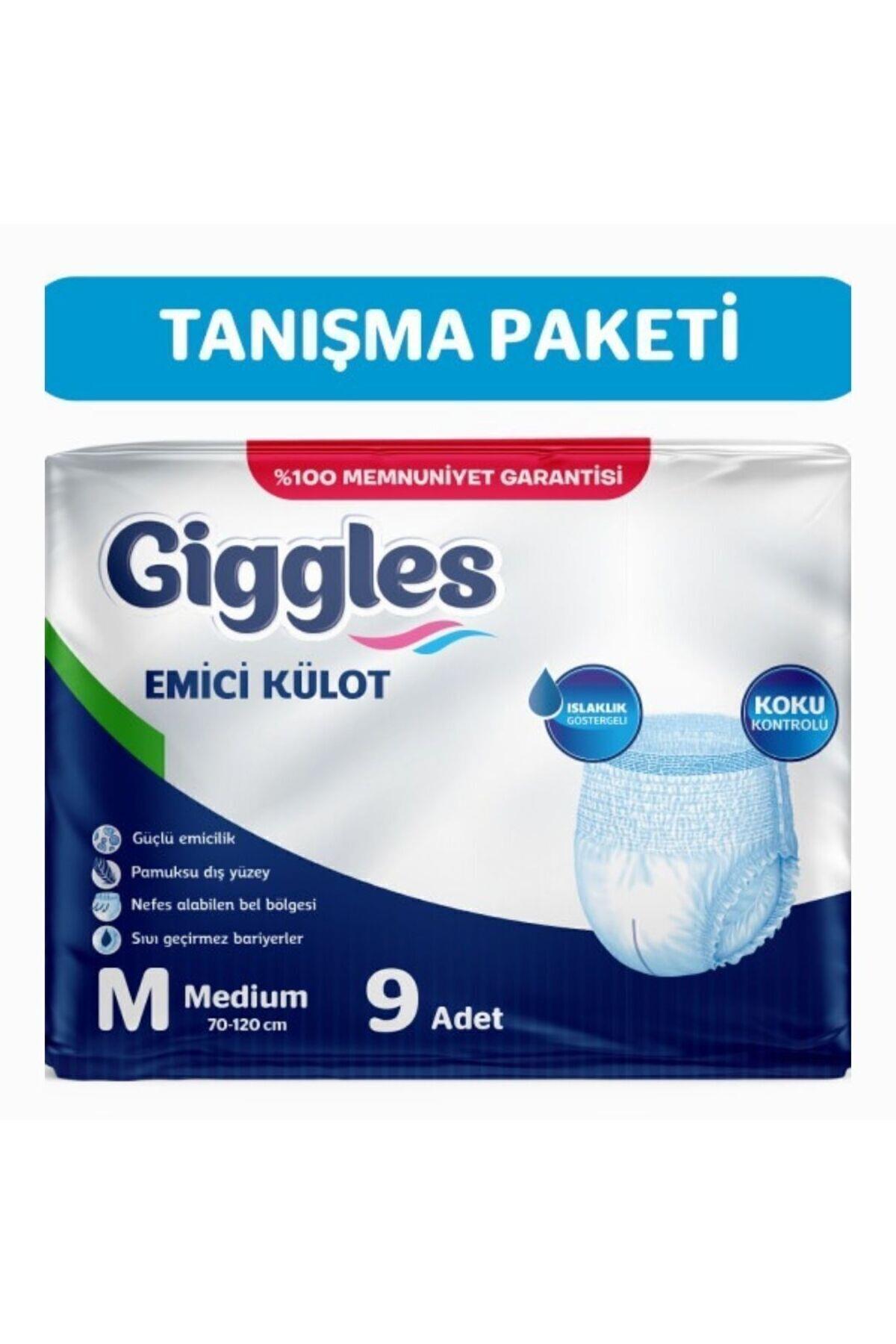 9'lu Medium Emici Külot 1paket 9 Adet