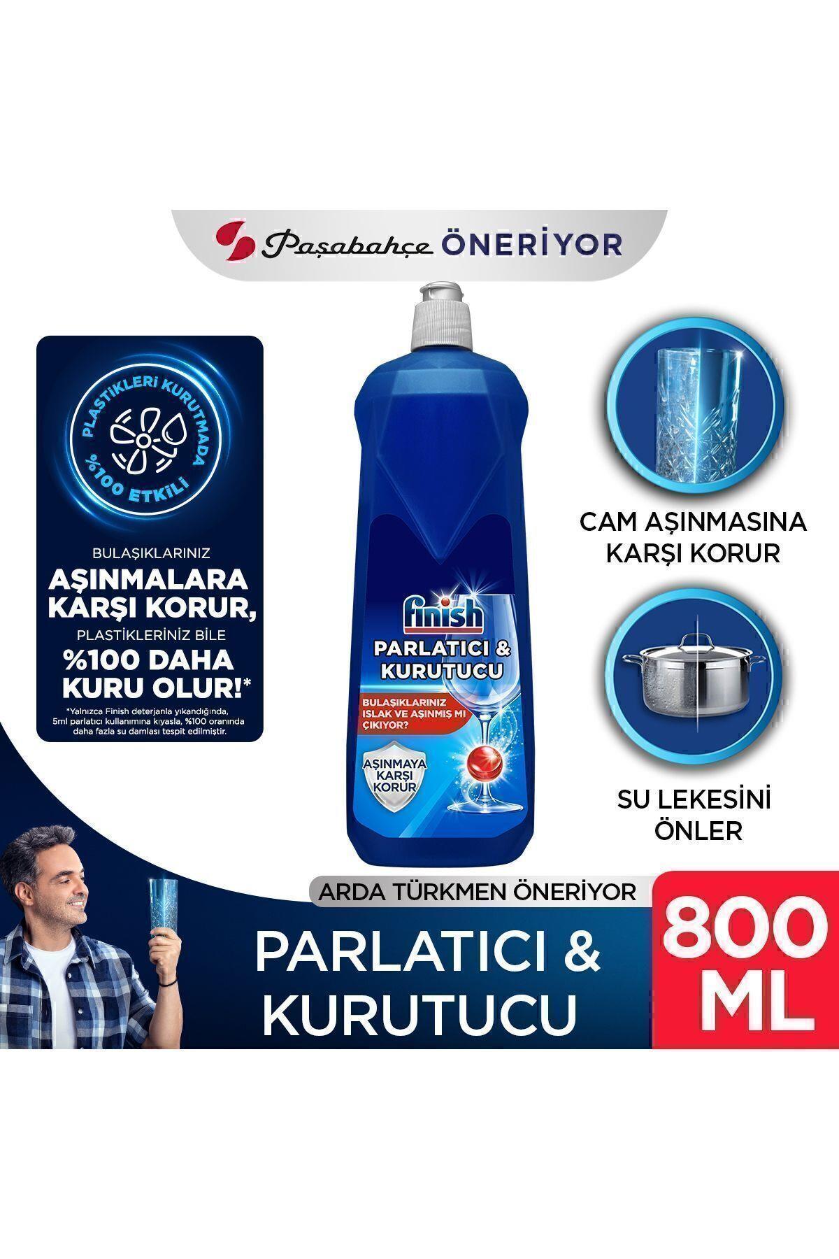 Bulaşık Makinesi  Parlatıcı & Kurutucu   Sıvı  1600 ml (800 ml x 2'li)