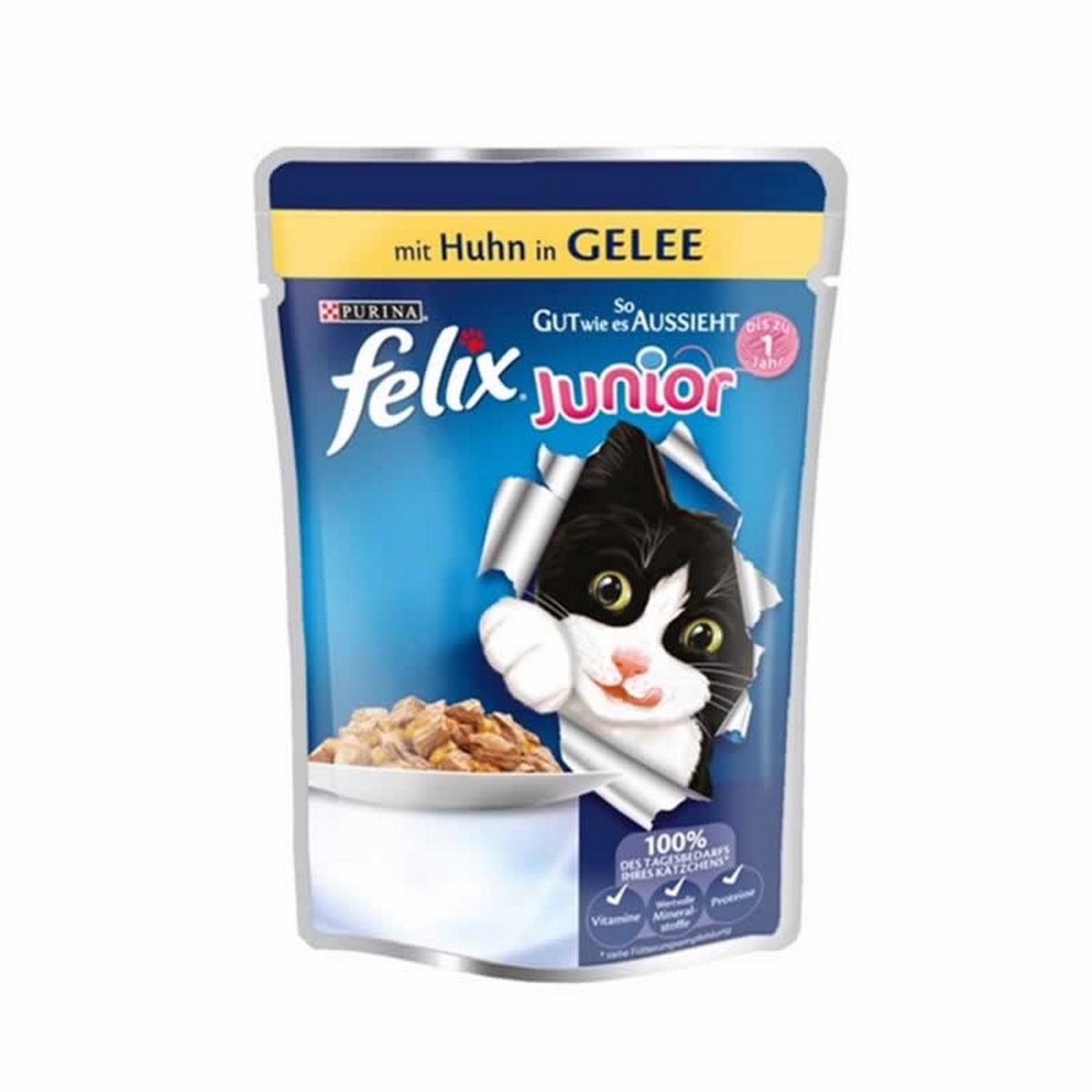 Felix Yavru Kediler İçin Tavuklu 100 GR