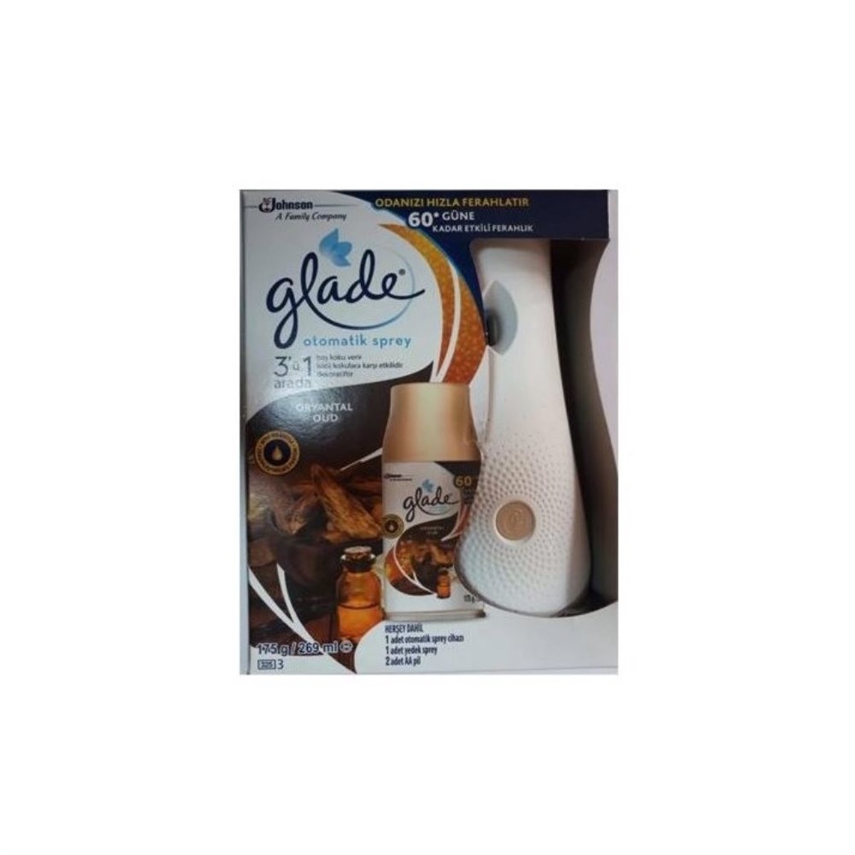 Glade Otomatik Sprey + Yedek Oryantal Oud