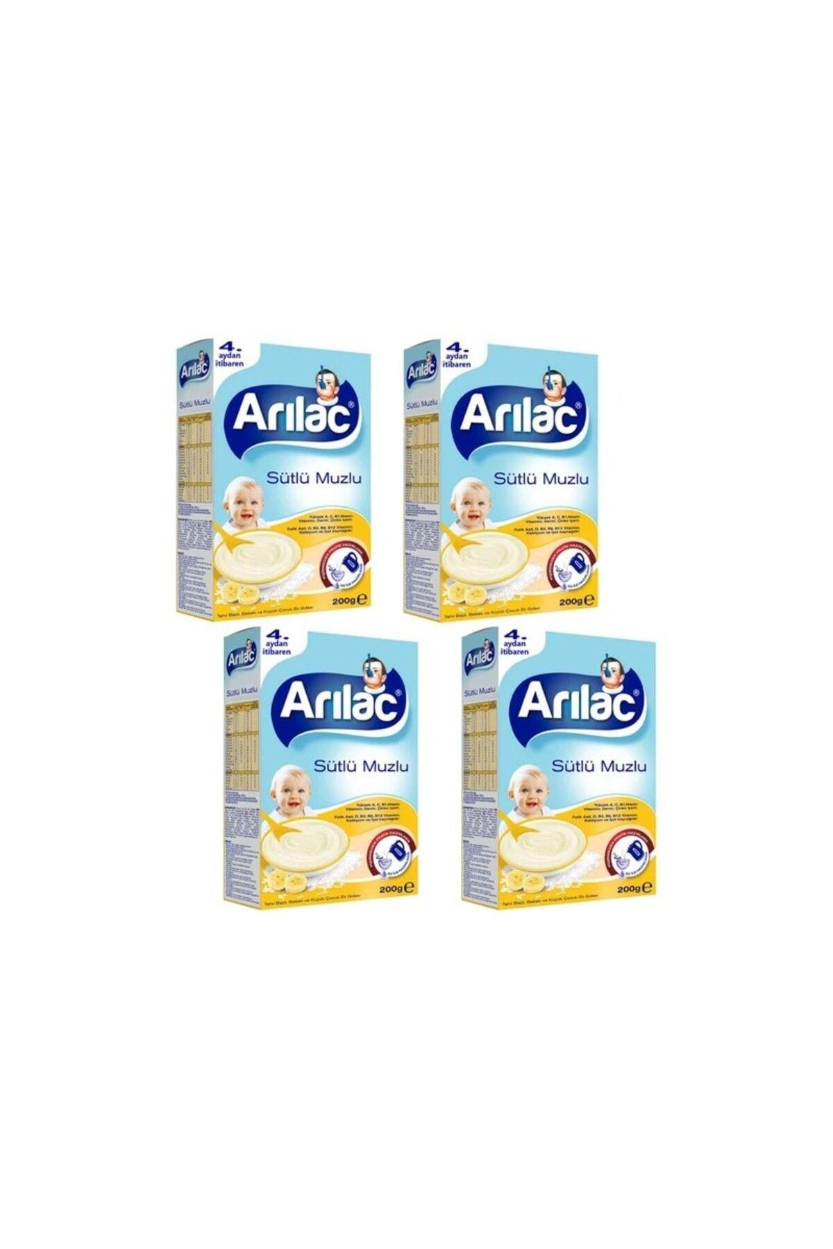 Instant Sütlü Muzlu 4-36 Ay Kaşık Maması 4 X 200 G
