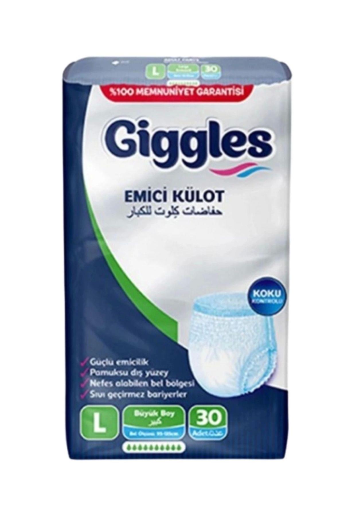 Külotlu Yetişkin Hasta Bezi Büyük Boy L Beden 30 Lu