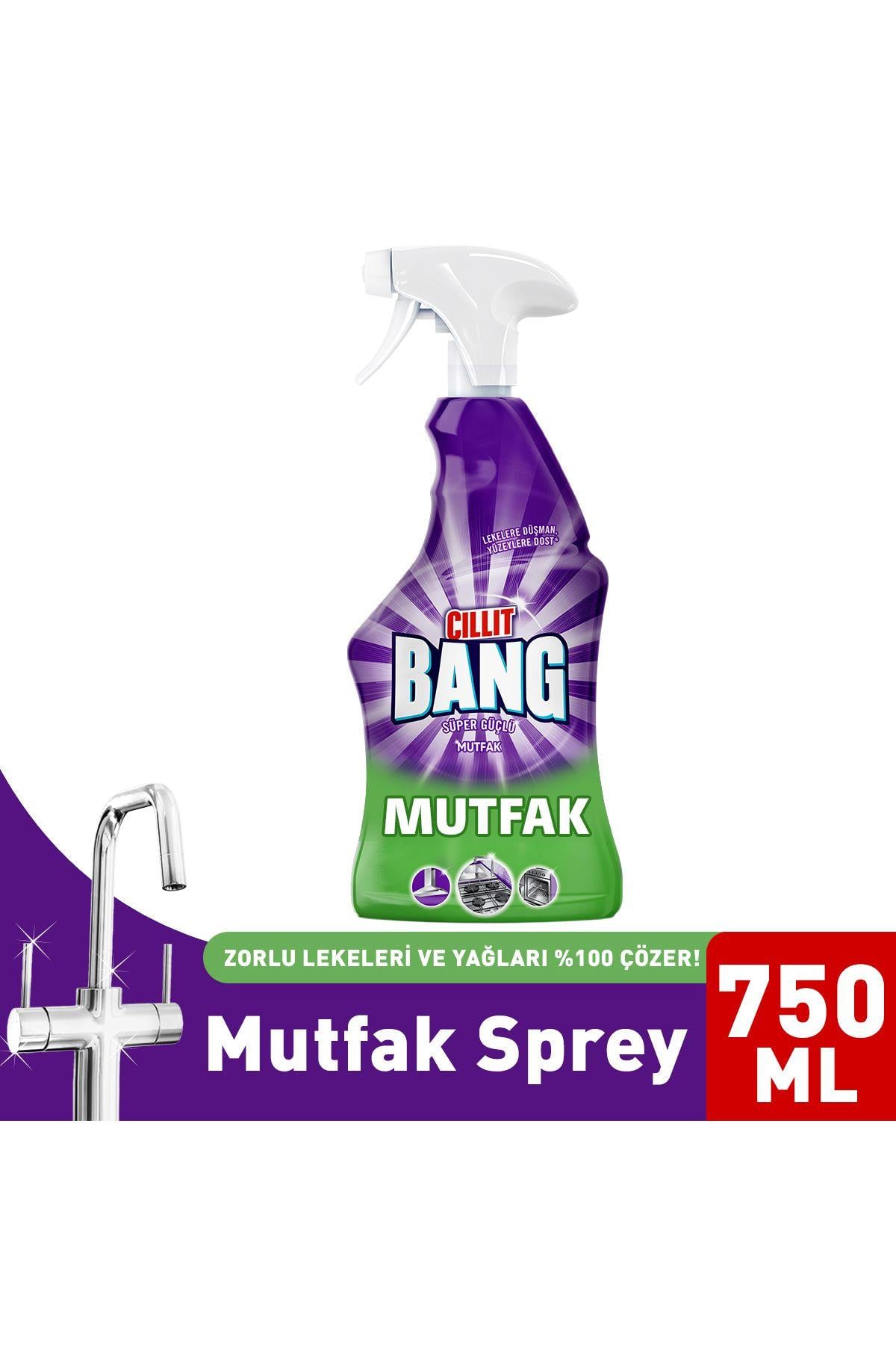 Mutfak Temizleyici Yağ, Kir Ve Kireç Sökücü Sprey 750ml