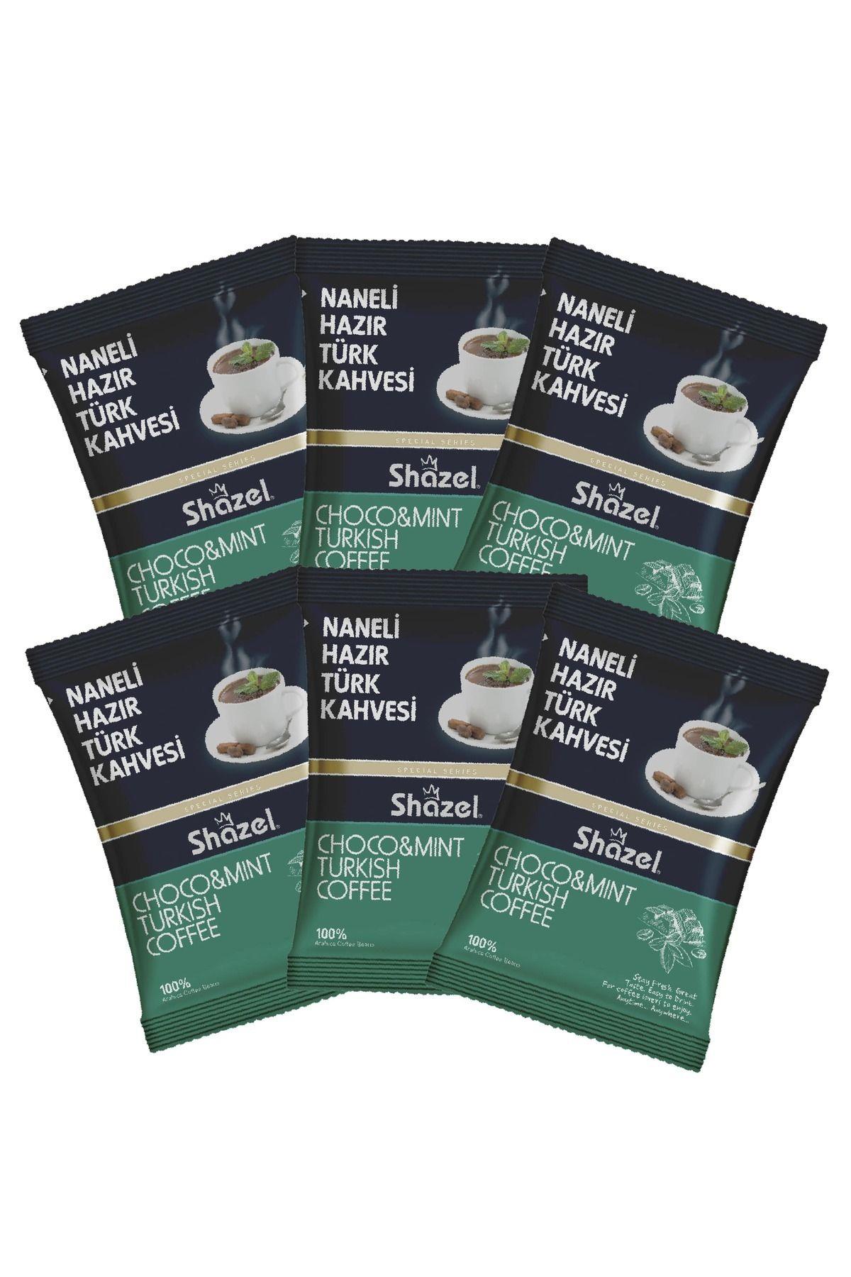 Naneli Hazır Türk Kahvesi 100g X 6 Adet (AROMALI)