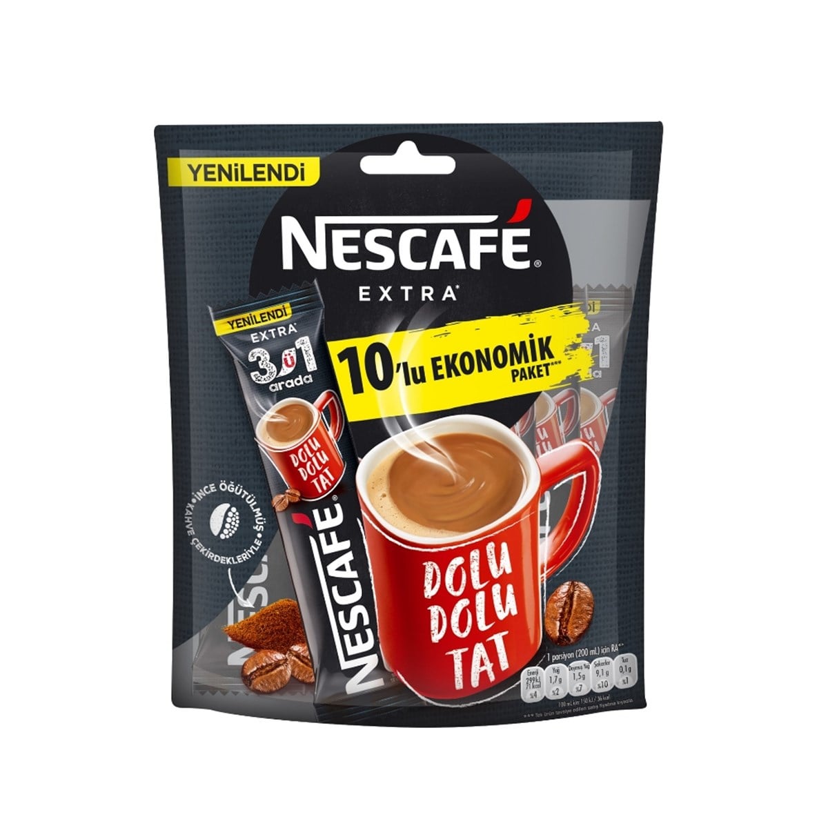 NESCAFE 3 IN 1 EXTRA 16,5 GR 10LU PAKET