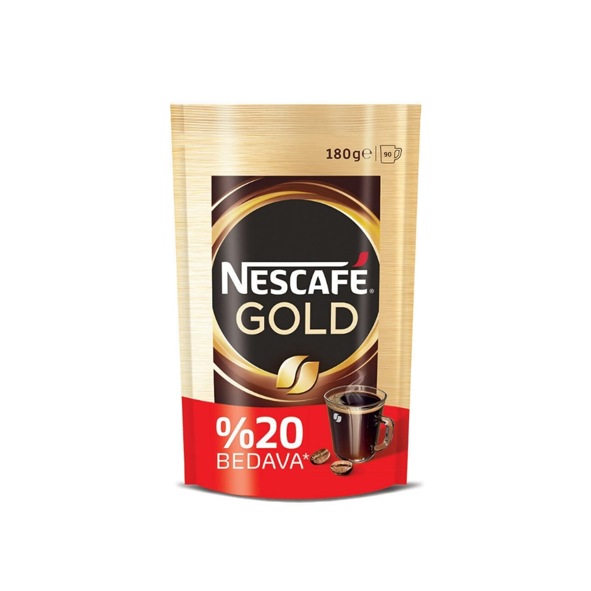 NESCAFE GOLD 180 GR ECO