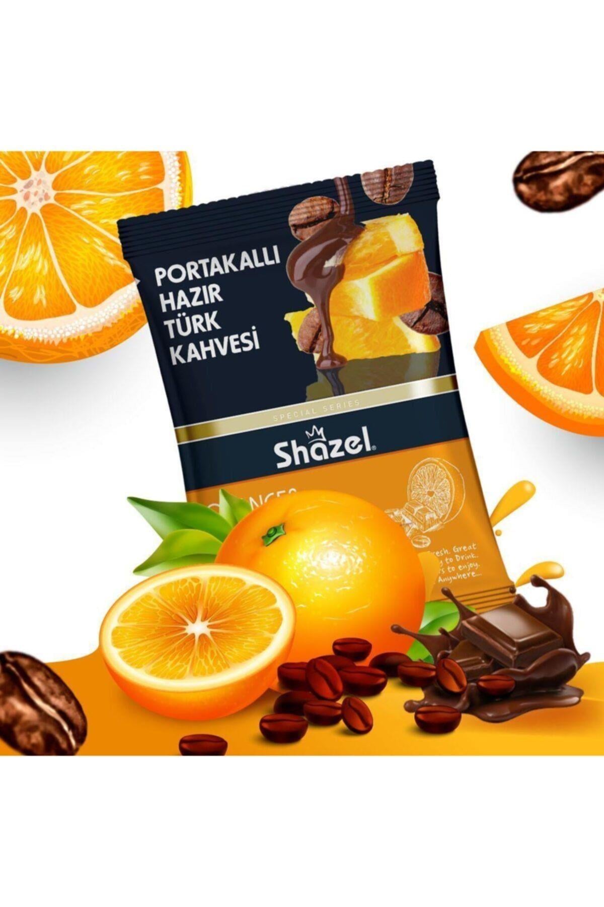 Portakallı Hazır Türk Kahvesi 100 gr X 6 Adet (AROMALI)