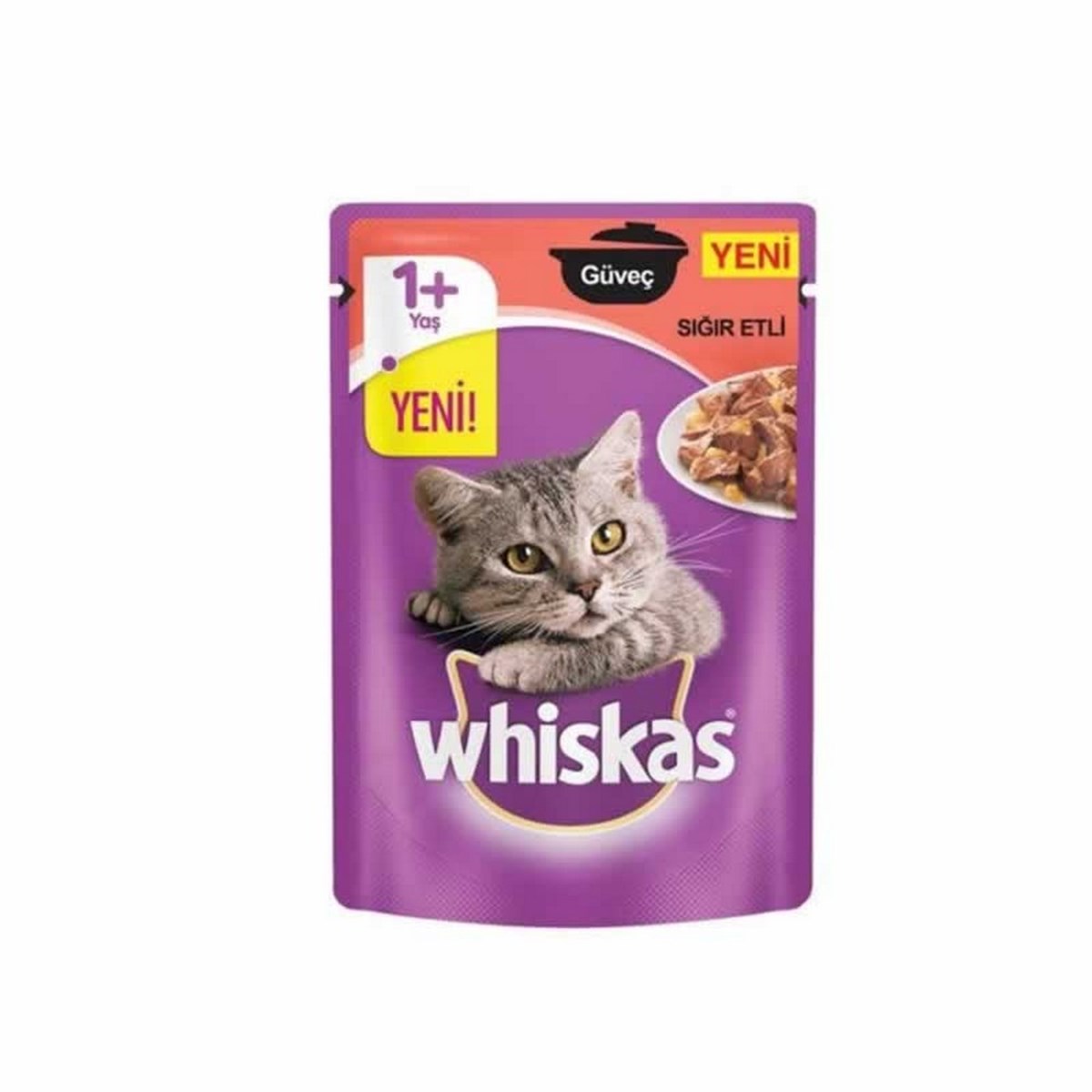 Whiskas Pouch Biftekli 100 GR
