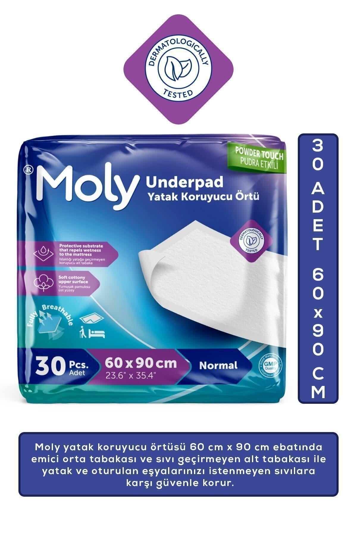 Yatak Koruyucu Örtü 60x90 Cm 30'lu ÇİŞ PEDİ KEDİ KÖPEK