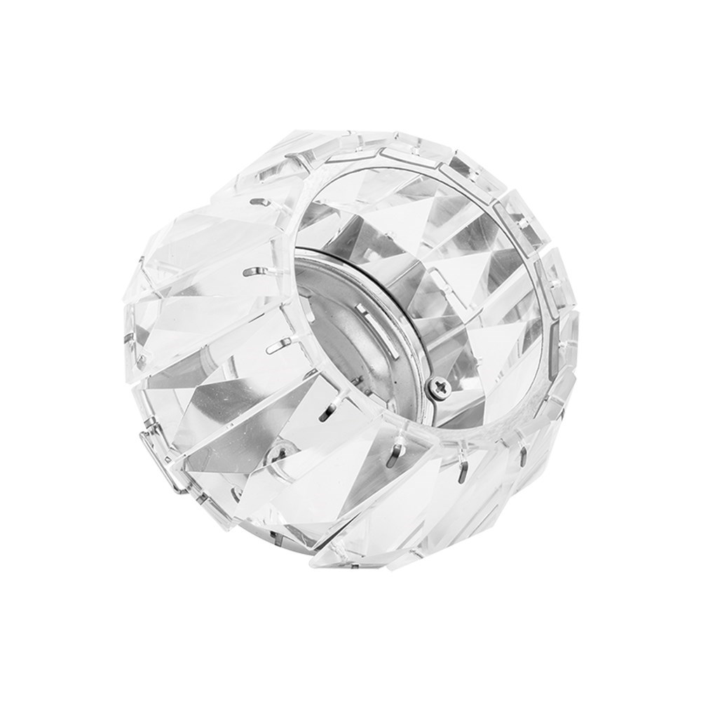 AH01-02094 Ack Dekoratif Spot Armatür Kasası Şeffaf-KromDekoratif Cam SpotlarACKAH01-02094-10343