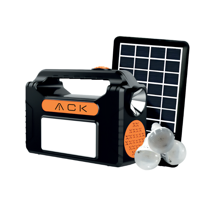ACK AC01-00830 Solar Led Kamp Lambası Seti 3 Ampul Ve El Feneri El FenerleriACKAC01-00830-30082
