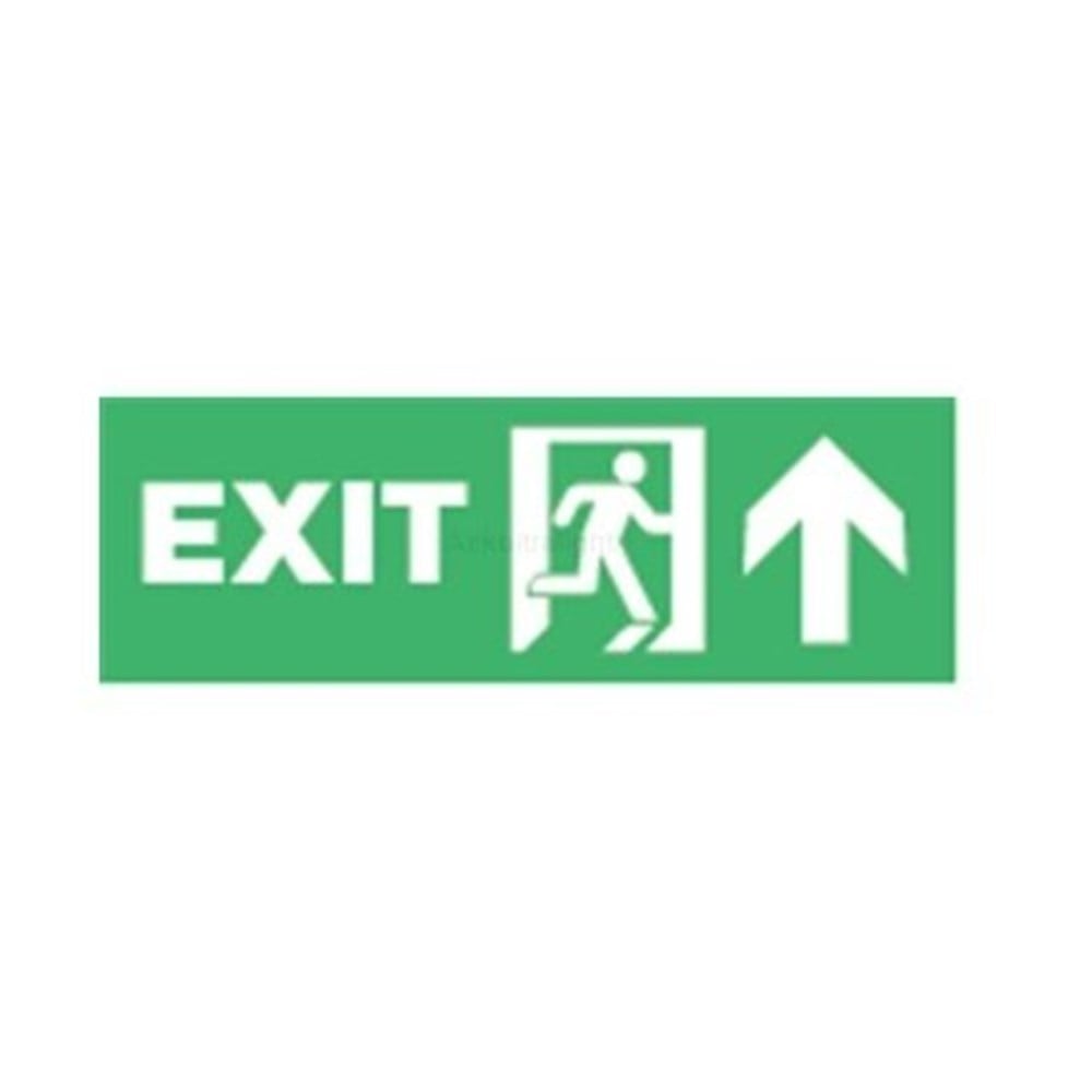 AC14-10953 Ack 1 W 3 Saat Şarjlı Led Exıt Armatür Çift YönlüLedli Exıt ArmatürlerACKAC14-10953-10164