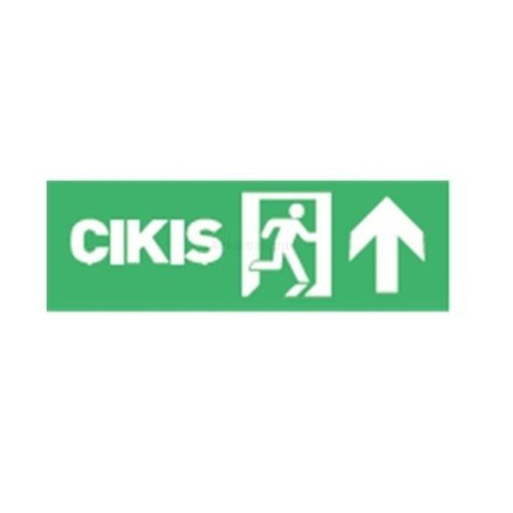 AC14-11053 Ack 1 W 3 Saat Şarjlı Led Exıt Armatür Çift YönlüLedli Exıt ArmatürlerACKAC14-11053-10165