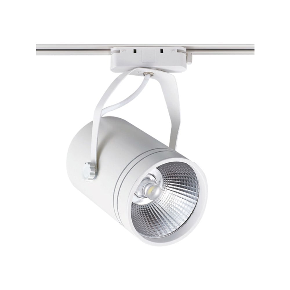 AD30-01930 Ack 30 W Led Ray Spot Armatür Beyaz Kasa Beyaz Işık 6500kRay Spotlar ve RaylarACKAD30-01930-10203