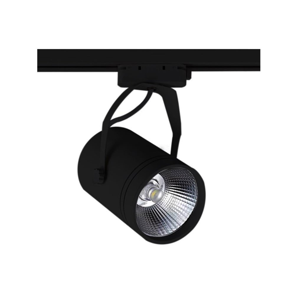 AD30-11931 Ack 30 W Led Ray Spot Armatür Siyah Kasa Beyaz Işık 6500kRay Spotlar ve RaylarACKAD30-11931-10219