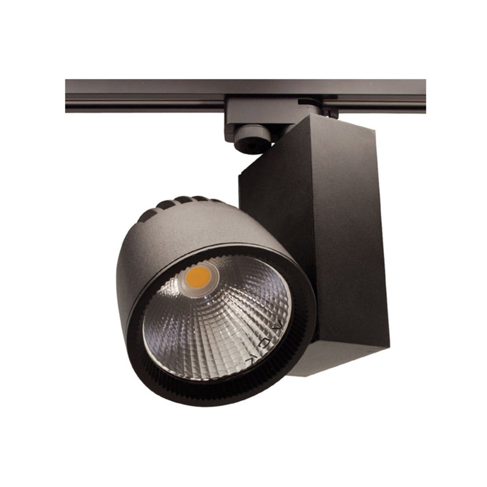 AD30-14701 Ack 40 W Led Ray Spot Armatür Siyah Kasa Günışığı 3000kRay Spotlar ve RaylarACKAD30-14701-10229